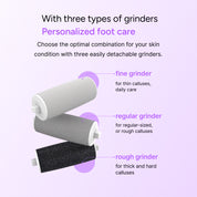 Pedi Mate Dual Power Vacuum Type Electric Callus Remover