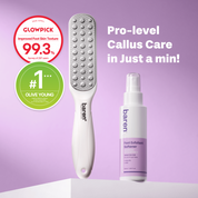 Foot Softener At-home Kit: Foot File & Callus Softener Spray