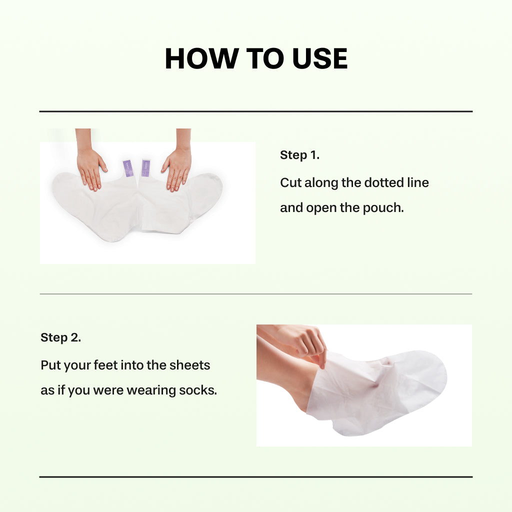 CICA SOS Quick Repair Foot Mask, 3pcs