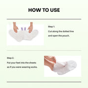 CICA SOS Quick Repair Foot Mask, 3pcs