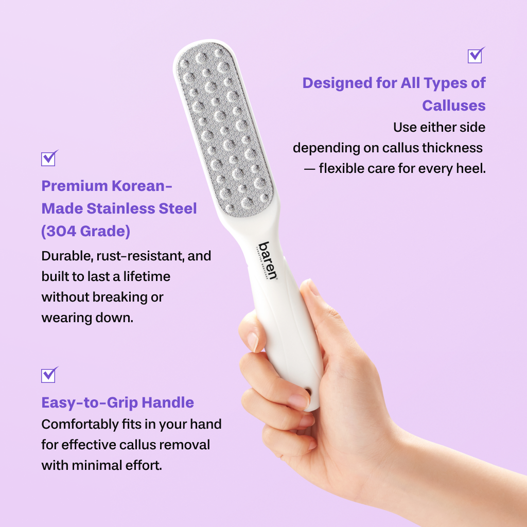 Foot Softener At-home Kit: Foot File & Callus Softener Spray