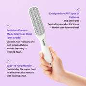Foot Softener At-home Kit: Foot File & Callus Softener Spray