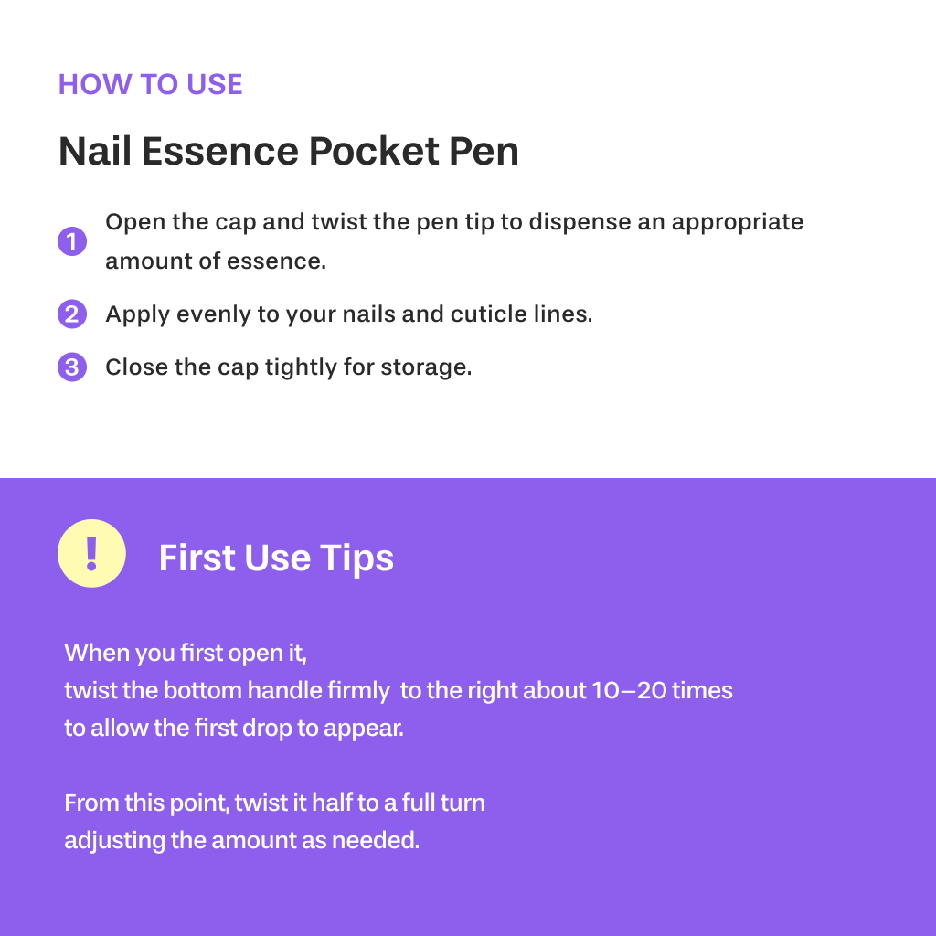 Dual Effect 2-in-1, Nail & Cuticle Oil Pen with Ceramic Pusher, 2ml