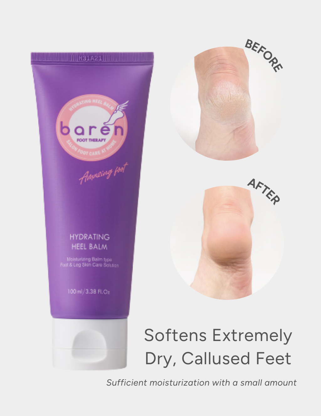 Non-Greasy & Hydrating Heel Balm 100ml