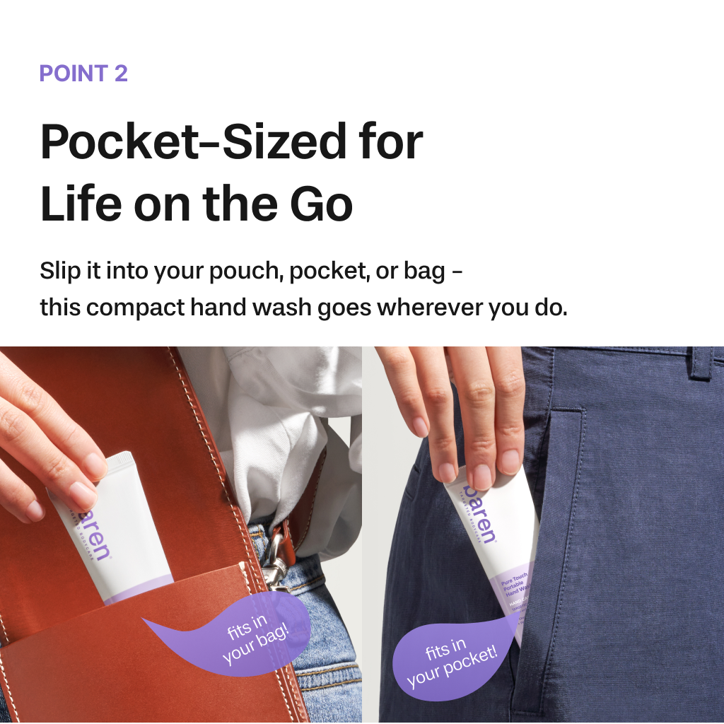 Foaming Hand Wash for Travel, Clear Sky Scent 30ml