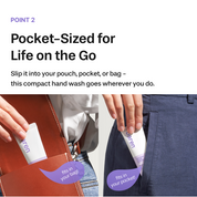 Foaming Hand Wash for Travel, Clear Sky Scent 30ml