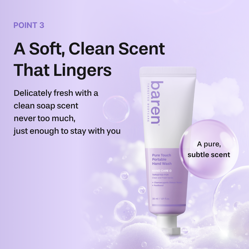 Foaming Hand Wash for Travel, Clear Sky Scent 30ml