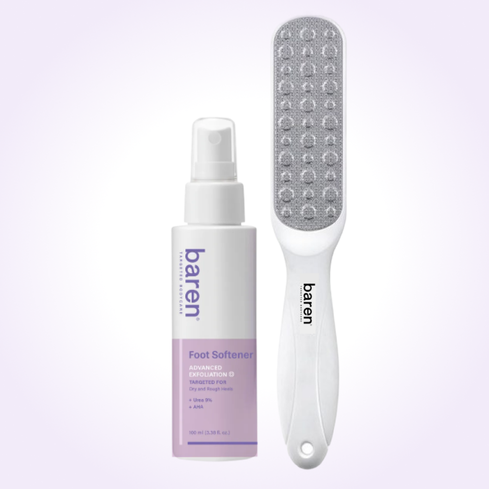 Foot Softener At-home Kit: Foot File & Callus Softener Spray